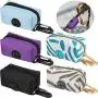 Shappy 5 Pieces Dog Poop Waste Bag Holder, Dog Bag Holder with Metal Buckle for Leash Attachment for Outdoor Walking Running or Hiking, 5 Colors Shappy 5 Pieces Dog Poop Waste Bag Holder, Dog Bag Holder with Metal Buckle for Leash Attachment for Outdoor Walking Running or Hiking, 5 Colors