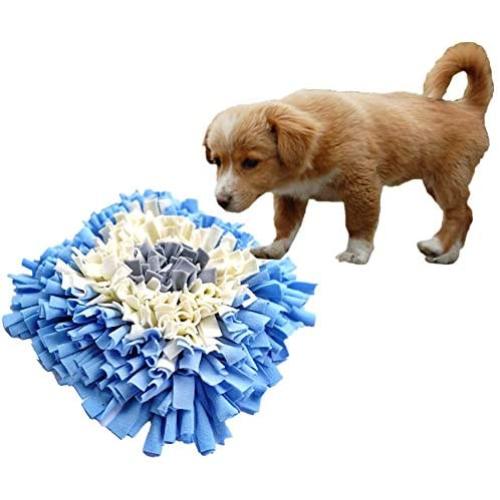 Honsl Dog Snuffle Mat Feeding Mat Training Mat Nosework Blanket Pet Slow Feeder Play Toy Encourages Natural Foraging Skills- Perfect for Any Breed