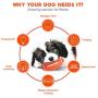 Youmi Dog Chew Squeaky Toy Ball, Dog Interactive Toy for Aggressive Chewers, Durable Dog Toys Rugby Shape for Dogs, Rubber Chew Ball with Squeaker, Makes Dog Fun, for Fetch Game and Outdoor Play