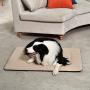 DERICOR Dog Bed Crate Pad Machine Washable