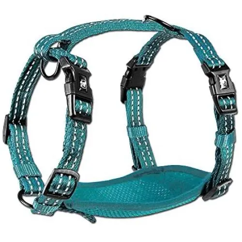 Alcott Adventure Dog Harness with Reflective Stitching & Mesh Padding Alcott Adventure Dog Harness with Reflective Stitching & Mesh Padding