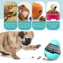 YUNDING Puzzle Tumbler Pet Feeder Easy to Use Pet Food Leaking Toy Anti-gulping Pet Slower Food Dispenser, for Cats and Dogs Universal Foraging Bowl(Color:Pink)