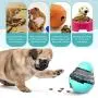 YUNDING Puzzle Tumbler Pet Feeder Easy to Use Pet Food Leaking Toy Anti-gulping Pet Slower Food Dispenser, for Cats and Dogs Universal Foraging Bowl(Color:Pink)