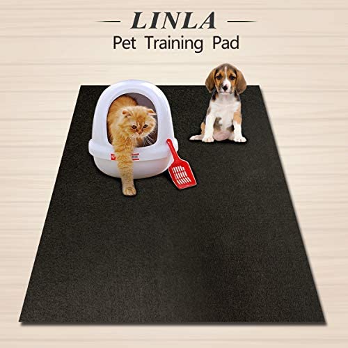 LINLA Upgrade Non-Slip Dog Pee Pads, Extra Large(48x65 inches), Washable Pads with Fast Absorbent, Reusable, Waterproof for Training, Travel, Incontinence, Whelping Pads for Crate, PlayPen
