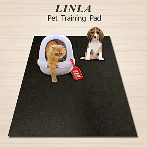 LINLA Upgrade Non-Slip Dog Pee Pads, Extra Large(48x65 inches), Washable Pads with Fast Absorbent, Reusable, Waterproof for Training, Travel, Incontinence, Whelping Pads for Crate, PlayPen
