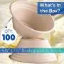 Vet-Grade, Biodegradable Disposable Pet Bowls Bulk 100 Pk 8 Oz/1 Cup. Germ-Free, Non-Toxic Food and Water Dishes for Puppies, Small Dogs and Cats. Sturdy, Leakproof and Allergen-Free for Healthy Pets! Vet-Grade, Biodegradable Disposable Pet Bowls Bulk 100 Pk 8 Oz/1 Cup. Germ-Free, Non-Toxic Food and Water Dishes for Puppies, Small Dogs and Cats. Sturdy, Leakproof and Allergen-Free for Healthy Pets!