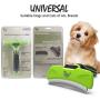 ORFELD Pet Grooming Brush Reduces Shedding by Up to 95% Perfect for Dogs and Cats, Curved Brush Protect Pets