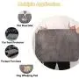 4 Packs Washable Dog Pee Pad, 18”24” Reusable Thickened Pet Pee Pads with Fast Absorbent, Non-Slip Whelping and Training Pads No Leakage, Waterproof Dog Mats Potty Rugs for Dog Playpen, Crate, Kennel