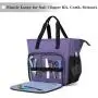 Teamoy Pet Grooming Tote, Dog Grooming Supplies Organizer Bag for Grooming Tool Kit and Dog Wash Shampoo Accessories(Bag ONLY) Teamoy Pet Grooming Tote, Dog Grooming Supplies Organizer Bag for Grooming Tool Kit and Dog Wash Shampoo Accessories(Bag ONLY)