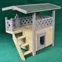 AA-GWCWWWL Outdoor Cat Wooden House Lodge, Ideal Cat Condo, Weatherproof Cat Shelter, Grey Pet Wooden Maisonette Shelter,Internal Dimensions:344539cm AA-GWCWWWL Outdoor Cat Wooden House Lodge, Ideal Cat Condo, Weatherproof Cat Shelter, Grey Pet Wooden Maisonette Shelter,Internal Dimensions:344539cm
