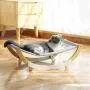 FUKUMARU Cat Hammock - New Moon Cat Swing Chair, Kitty Hammock Bed, Cat Furniture Gift for Your Small to Medium Size Cat or Toy Dog FUKUMARU Cat Hammock - New Moon Cat Swing Chair, Kitty Hammock Bed, Cat Furniture Gift for Your Small to Medium Size Cat or Toy Dog