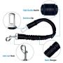 YUDOTE Dogs & Cats Car Seat Belts, Reflective Adjustable Safety Dog Car Sealbelt Leash for Harness Connect with Elastic Nylon Bungee Buffer
