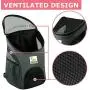 Guay Pet Carrier Backpack for Dogs and Cats- Soft Sided Ventilated Mesh with Bed Liner - Safe Hiking Walking Travel Bag for Small Pets Kitten Puppy Up to 12 lbs Guay Pet Carrier Backpack for Dogs and Cats- Soft Sided Ventilated Mesh with Bed Liner - Safe Hiking Walking Travel Bag for Small Pets Kitten Puppy Up to 12 lbs