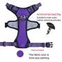 Hikiko Dog Harness and Leash Set,Adjustable Reflective Breathable Oxford Soft Vest Easy to Control Suitable Outdoor Walking for Small Medium and Large Dogs