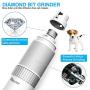 Petural Dog Nail Grinder,Cat Nail Grinder,Powerful Nail Grinder for Dogs Quiet,Speed Adjustable Dog Nail Trimmer,Nail Trimmer for Dogs 20h Working Time Dogs&Cats for Small/Medium/Large