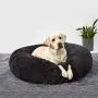 Dog Bed for Large Dogs Chew Proof,Medium Dog Bed Durable Machine Washable Dog Bed Square, Comfortable Fleece Puppy Dog Bed Medium Small, Grey