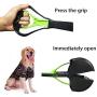 Living Express 28'' Large Pooper Scooper for Dog-Long Handle Dog Poop Scooper-Pet Waste Pick Up Jaw Scooper Without Smelling,Durable Spring Easy to Use,Perfect for Grass,Dirt,Gravel