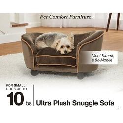Enchanted Home Pet Ultra Plush Snuggle Bed in Light Pink