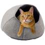 ALL FOR PAWS Cat Nest Bed Cozy Pet Bed Warm Cave Nest Sleeping Bed, Indoor Pet Cat Dog Beds