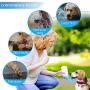 HAWANA Dog Water Bottle Foldable Pet Water Bottle with Leak Proof Portable Dog Water Bottles for Walking, Retractable Dog Water Bowl Dispenser Fit for Dogs and Cats