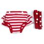 Alfie Pet - Charlotte Diaper Dog Sanitary Pantie with Suspender for Girl Dogs - Color: Red, Size: Medium Alfie Pet - Charlotte Diaper Dog Sanitary Pantie with Suspender for Girl Dogs - Color: Red, Size: Medium