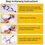 Hikiko Dog Harness and Leash Set,No Pull Adjustable Soft Pet Harness Vest Set with 4FT Training Dog Leash Easy to Control Suitable for Small Medium Large Dogs Hikiko Dog Harness and Leash Set,No Pull Adjustable Soft Pet Harness Vest Set with 4FT Training Dog Leash Easy to Control Suitable for Small Medium Large Dogs