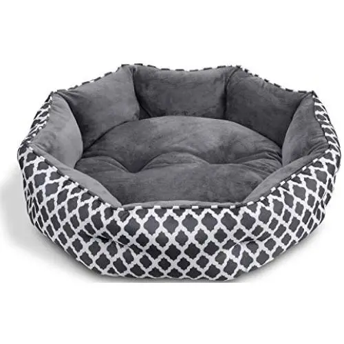 JOYO Cat Bed, 20 inch Pet Bed Machine Washable for Cats or Small Dogs Double Sided Cushions Calming Indoor Cushion Bed with Non-Slip Bottom for Improved Sleep, Soft Round Sofa Bed for Kitties Puppy JOYO Cat Bed, 20 inch Pet Bed Machine Washable for Cats or Small Dogs Double Sided Cushions Calming Indoor Cushion Bed with Non-Slip Bottom for Improved Sleep, Soft Round Sofa Bed for Kitties Puppy