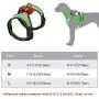 Reflective Dog Harness Nylon Pitbull Pug Small Medium Dog Harness Vest Bling Reflective Dog Harness Nylon Pitbull Pug Small Medium Dog Harness Vest Bling