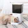 MIKOBOX Automatic Pet Feeder-Auto Timed Programmable Food Dispenser, Designed for Small Medium Puppy Kitten