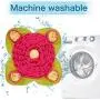 Snuffle Mat，Dog Puzzle Toys，Snuffle Mat for Dogs Rainbow Medium Small Pet Machine Washable Indoor Game Feed Treat Food Interactive Dispensing