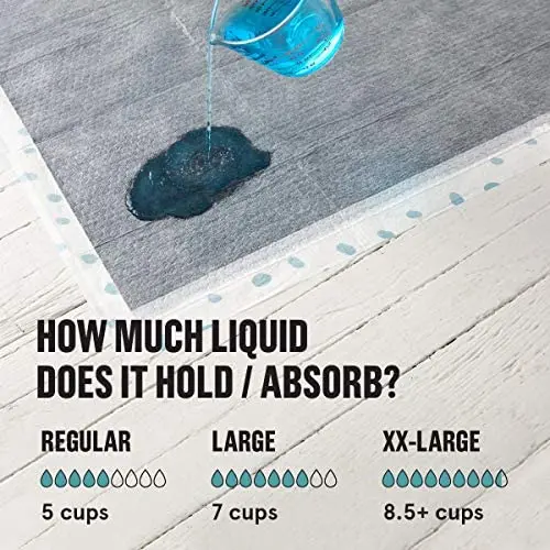 Barkbox Odorless Puppy Pads 70 Count Quick Dry, Ultra Absorbent