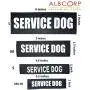 Albcorp Reflective Dog Patches with Hook Backing -Service Dog, Service Dog In Training, Do Not Pet, Emotional Support, Therapy Dog, Best Friend, In Training for Animal Vest Harnesses, Collars, Leashes Albcorp Reflective Dog Patches with Hook Backing -Service Dog, Service Dog In Training, Do Not Pet, Emotional Support, Therapy Dog, Best Friend, In Training for Animal Vest Harnesses, Collars, Leashes
