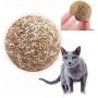 Natural Catnip Ball - 5Pack, Ball Coated With Catnip Toy For Pet Kitten, Cat Toy & Treat, 100% Edible, Cats-go-crazy