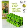 Compostable Dog Poop Bag, Poop Bags for Dogs, Extra-Long with Handles. Plant-Based Unscented Thick Leak-Proof Pet Waste Bag Refills. Highest ASTM D6400. Pet Supplies Support Doggy Rescue