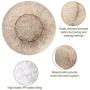 BAIXIXIG Soft Plush Round Donut Pet Bed is Suitable for Small and Medium Pets, Comfortable Luxury cat & Dog Bed，Non-Slip Bottom，23.6 Champagne Color