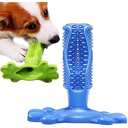 Grenf Durable Dog Chew Toys Dog Toothbrushes can Reduce Plaque and Tartar Toys That can Clean Teeth While Playing Natural and Non-Toxic