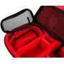 DURAGADGET Padded Black & Red Storage/Carry Case with Adjustable Dividers (Clippers NOT Included) - Compatible with SNAHIKE Dog Cat Pet Waterproof Hair Grooming Trimmer Set