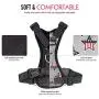 Pawaboo Dog Safety Vest Harness, Pet Car Harness Vehicle Seat Belt with Adjustable Strap and Buckle Clip, Easy Control for Driving Traveling Safety for Small Medium Dogs Cats Pawaboo Dog Safety Vest Harness, Pet Car Harness Vehicle Seat Belt with Adjustable Strap and Buckle Clip, Easy Control for Driving Traveling Safety for Small Medium Dogs Cats