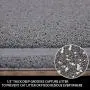 SHUNAI Pet Feeding Mat for Dogs and Cats Extra Large Flexible and Waterproof Pet Food and Water Bowl, Easy to Clean Dog Food Mat Floors with Non Slip Back …