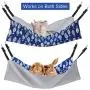 PERSUPER Cat Hammock Bed Comfortable Hanging Adjustable Pet Hammock Bed for Cats/Small Dogs/Rabbits/Other Small Animals PERSUPER Cat Hammock Bed Comfortable Hanging Adjustable Pet Hammock Bed for Cats/Small Dogs/Rabbits/Other Small Animals