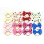 Gigamax(TM) 10pcs/lot Ribbon Pet Dog Hair Bow Small Puppy Rubber Band Hairpin Grooming Accessories