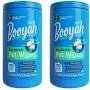 Booyah Tree Free Bamboo Pet Wipes, Hypoallergenic & Deodorizing Cleaning Wipes for Dogs and Cats - Unscented, 2 Canisters, Total of 140 Jumbo Wipes Booyah Tree Free Bamboo Pet Wipes, Hypoallergenic & Deodorizing Cleaning Wipes for Dogs and Cats - Unscented, 2 Canisters, Total of 140 Jumbo Wipes