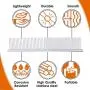 BRIGHT PAWS 2-in-1 Pet Stainless Steel Grooming Comb,Dog Cat Comb Tool,7 1/2'' Pet Combs Set,Rounded Teeth Pet Comb for Large, Medium and Small Dogs,Cats with Tangled Short/Long Hair BRIGHT PAWS 2-in-1 Pet Stainless Steel Grooming Comb,Dog Cat Comb Tool,7 1/2'' Pet Combs Set,Rounded Teeth Pet Comb for Large, Medium and Small Dogs,Cats with Tangled Short/Long Hair