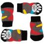 Harfkoko Pet Heroic Anti-Slip Knit Dog Socks&Cat Socks with Rubber Reinforcement, Anti-Slip Knit Dog Paw Protector&Cat Paw Protector for Indoor Wear, Suitable for Small&Medium&Large Dogs&Cats