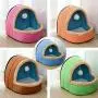 Chenyouwen Pet Beds Great Pet Dog Cat Warm Soft Bed Pet Cushion Dog Kennel Cat Castle Foldable Puppy House with Toy Ball, Size:L(Camel Color) (Color : Green) Chenyouwen Pet Beds Great Pet Dog Cat Warm Soft Bed Pet Cushion Dog Kennel Cat Castle Foldable Puppy House with Toy Ball, Size:L(Camel Color) (Color : Green)