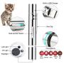 XINGYUNTOYS Cat Toys for Indoor Cats Interactive, 7 in 1 Multi-Pattern Funny Cat Toy Outdoor LED Flashlight with USB Chargeable, Kitten Accessories with Pet Collar