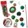 Cute Paws Christmas Cat Toy Stocking Gifts Set,Cat Kitten Interactive Toy, Cat Catnip Toys for Indoor with Ball, Mouse, Bell, Catnip Toys, Crinkle Balls Cute Paws Christmas Cat Toy Stocking Gifts Set,Cat Kitten Interactive Toy, Cat Catnip Toys for Indoor with Ball, Mouse, Bell, Catnip Toys, Crinkle Balls