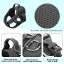 NOYAL Service Dog Harness Adjustable Dog Vest Harness Outdoor Pet Vest - Easy On & Off Comfort Pet Halters Breathable Oxford Soft Vest with Easy Control Handle for Small Medium Large Dogs