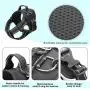 NOYAL Service Dog Harness Adjustable Dog Vest Harness Outdoor Pet Vest - Easy On & Off Comfort Pet Halters Breathable Oxford Soft Vest with Easy Control Handle for Small Medium Large Dogs