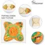 Yincimar Pet Snuffle Mat Dog Feeding Mat Small Large Dog Foraging Skills Training Mat Machine Washable Pet Activity Play Mat (Orange) Yincimar Pet Snuffle Mat Dog Feeding Mat Small Large Dog Foraging Skills Training Mat Machine Washable Pet Activity Play Mat (Orange)